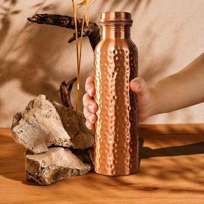 100% Pure Copper Water Bottle