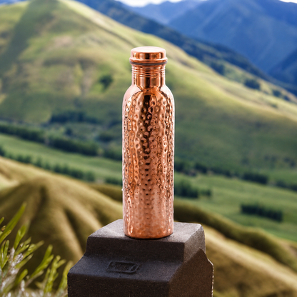 100% Pure Copper Water Bottle