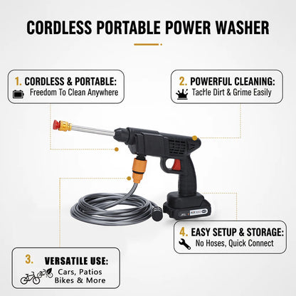 Alpha Washing Gun™ Pro Powerful Pressure Washer