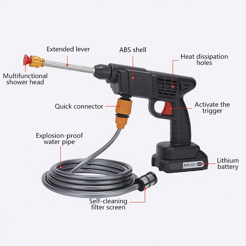 Alpha Washing Gun™ Pro Powerful Pressure Washer